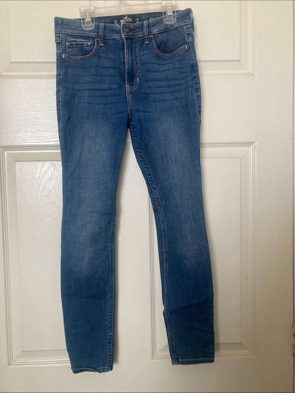 Hollister Blue Slim High-Rise Skinny Jeans
